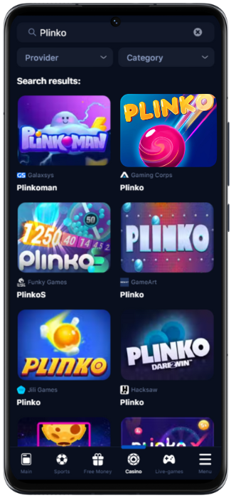 Plinko Game Search